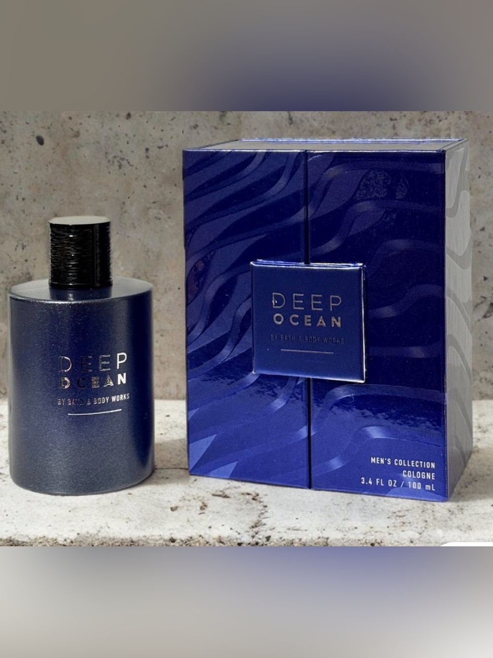 NWT DEEP OCEAN MENS COLOGNE BY BATH AND BODY WORKS